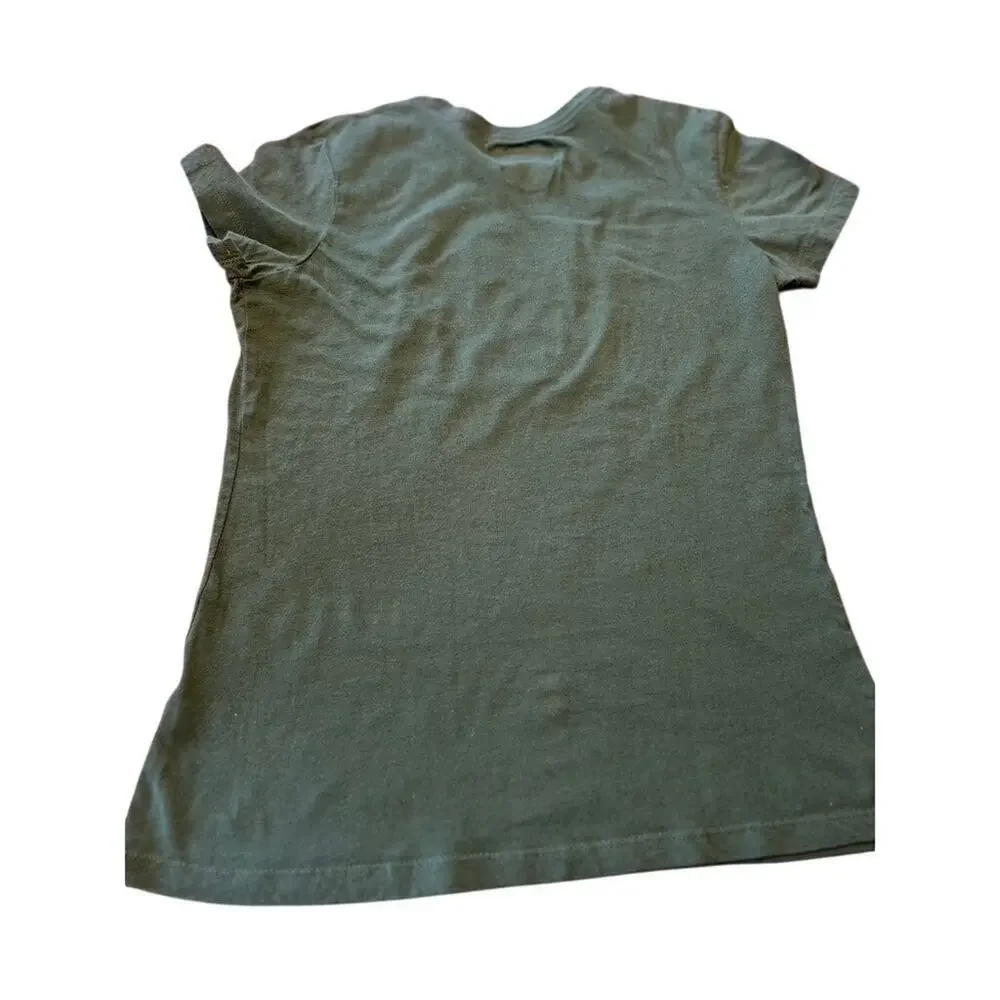 NFL Team Apparel women's S Green Bay Packers T-shirt, green short sleeves